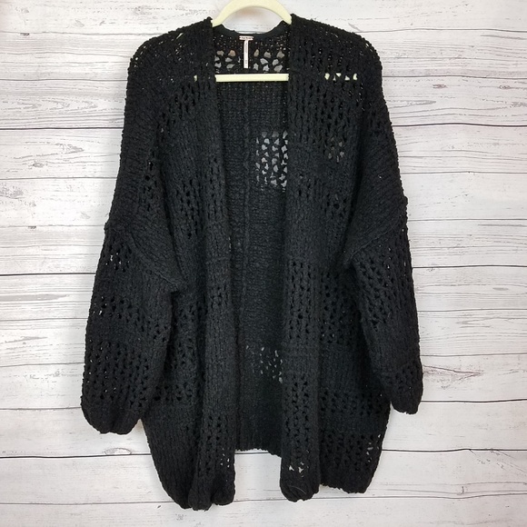 Free People Sweaters - Free People Saturday Morning Cardigan Black XS/S